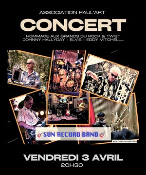 Concert Hommage à Johnny Hallyday, Eddy Mitchell, Elvis, etc.