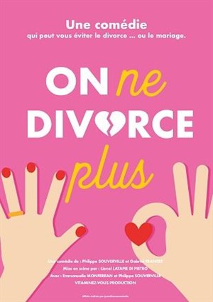 Affiche de On ne divorce plus