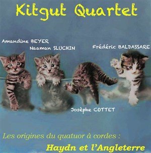 Affiche de Amandine Beyer avec le Kitgut Quartet