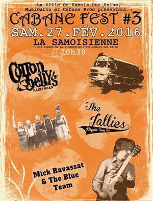 Affiche de Cabane Fest 2016 | 3ème édition