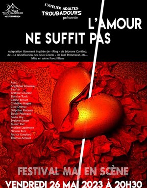 Affiche de L'amour ne suffit pas