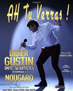 Affiche de Didier Gustin dans Ah tu verras !