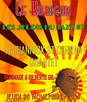 Affiche de Mariannick St Ceran quartet