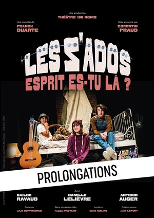 Affiche de Les z'ados, esprit es-tu là ?