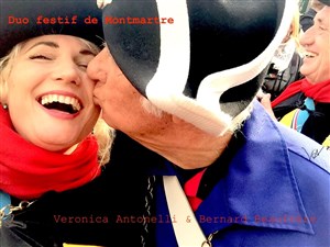 Affiche de Duo Festif Montmartrois : la face lyrique et poétique de Montmartre