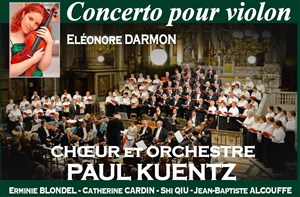 Affiche de Requiem de Mozart et concerto pour violon