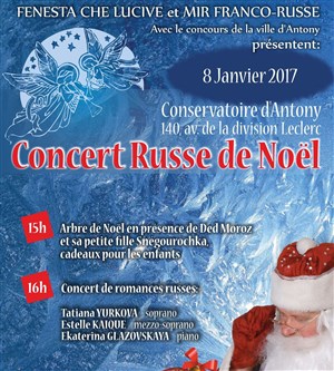 Affiche de Concert Russe de Noel