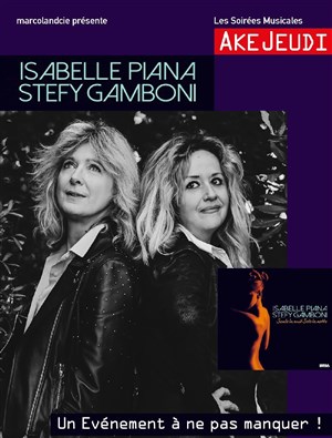 Affiche de Isabelle Piana et Stefy Gamboni