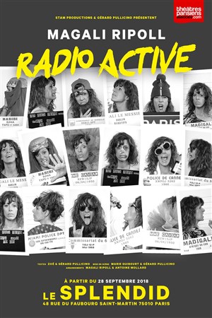 Affiche de Magali Ripoll dans Radio Active