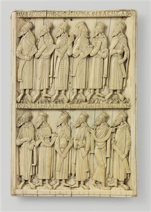 Affiche de La plaque aux douze tribus d'Israël | Un mois, une oeuvre