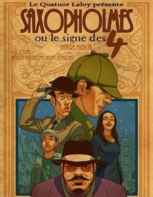 Affiche de Saxopholmes ou le signe des 4