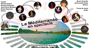 Affiche de La Méditerranée en spectacle