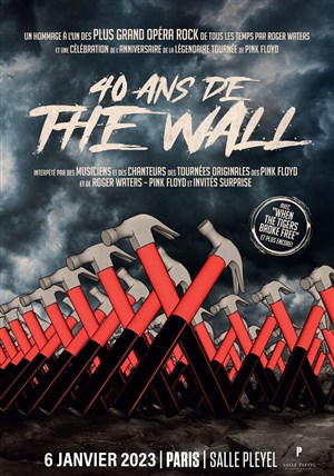 Affiche de The Music of The Wall in concert