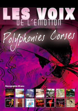 Affiche de Les Voix de l'émotion : Polyphonies Corses