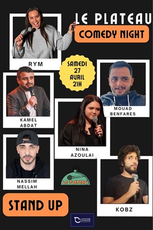 Affiche de Le Plateau Comedy Night