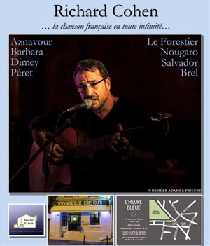 Affiche de Richard Cohen | Chansons françaises en toute intimité