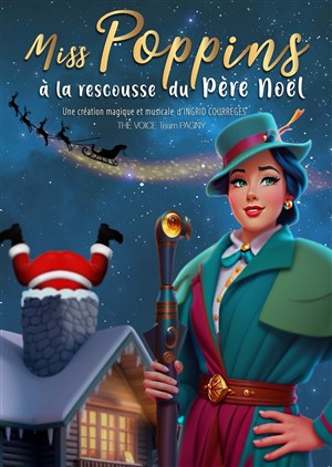 Affiche de Miss Poppins à la rescousse du Père Noël