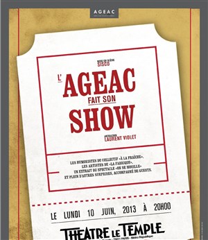 Affiche de L'AGEAC fait son show