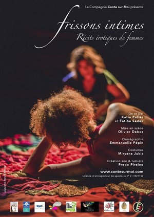 Affiche de Frissons Intimes : récits érotiques de femmes