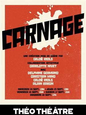 Affiche de Carnage