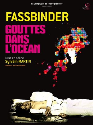 Affiche de Gouttes dans l'océan