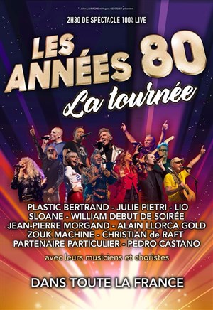 Affiche de Les années 80 - En tournée | Lille