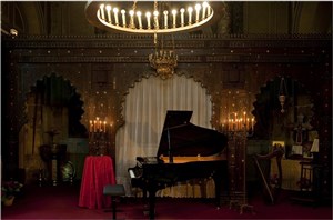 Affiche de Satie / Schumann / Bach / Albéniz