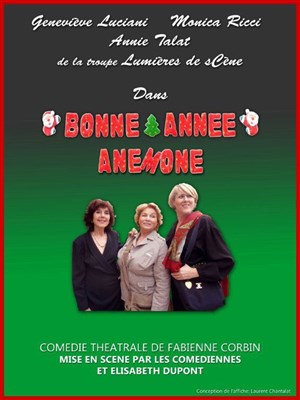 Affiche de Bonne année Anémone