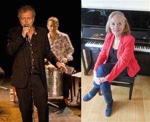 Affiche de Pour vous, j'écrirai du piano... | Les chansons d'Inès de Beaupuis et de Frédéric Pagès