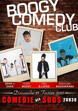 Affiche de Boogy comedy club