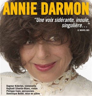 Affiche de Annie Darmon