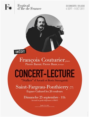 Affiche de Concert-lecture : Stalker d'A. et B. Strougatski