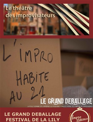 Affiche de L'Impro habite au 21