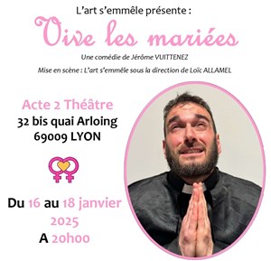 Affiche de Vive les mariées