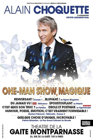Affiche de Alain Choquette dans Drôlement magique