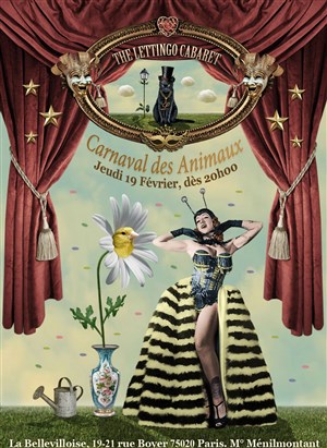 Affiche de The lettingo cabaret | # Carnaval des animaux