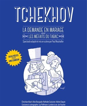 Affiche de La Demande en Mariage et les Méfaits du Tabac
