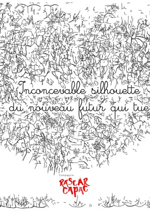 Affiche de Inconcevable silhouette du nouveau futur qui tue