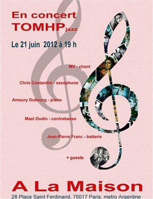 Affiche de Tomhp Jazz Quartet