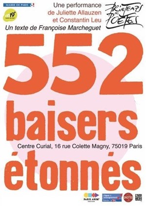 Affiche de 552 baisers étonnés