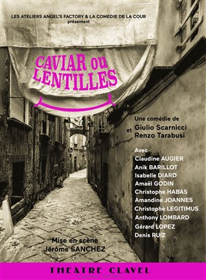 Affiche de Caviar ou lentilles