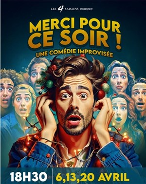 Affiche de Merci pour ce soir !