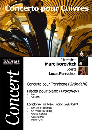 Affiche de Kabrass | Concertos de cuivres