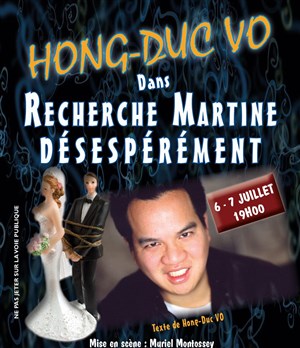 Affiche de Hong-Duc Vo dans Recherche Martine désespérément