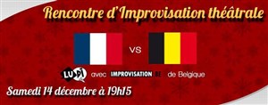 Affiche de Rencontre d'improvisation Ludi-idf / Improvisation.be (Belgique)