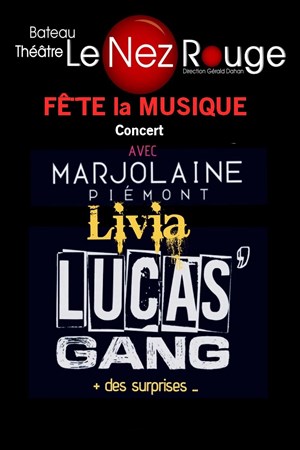 Affiche de Fête de la Musique sur le Nez Rouge
