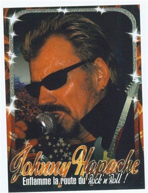 Affiche de Diner spectacle sosie Johnny Halliday
