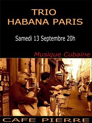 Affiche de Trio Habana Paris
