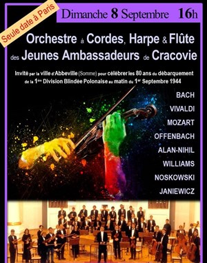 Affiche de Grand Orchestre des Jeunes Ambassadeurs de Cracovie