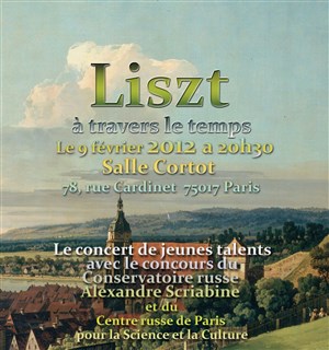 Affiche de Liszt à travers le temps